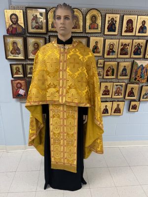 Old Gold/Gold Vestments Set