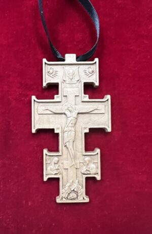 Carved Wooden Pectoral Cross