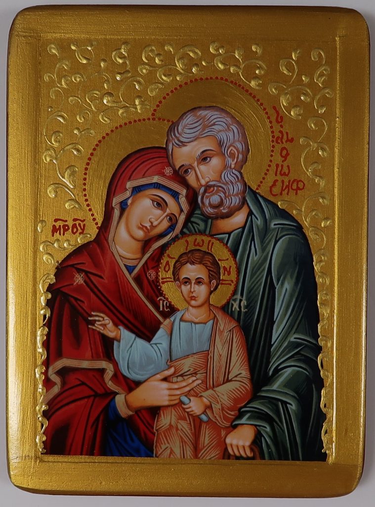 Holy Family Icon – Byzantine Church Supplies