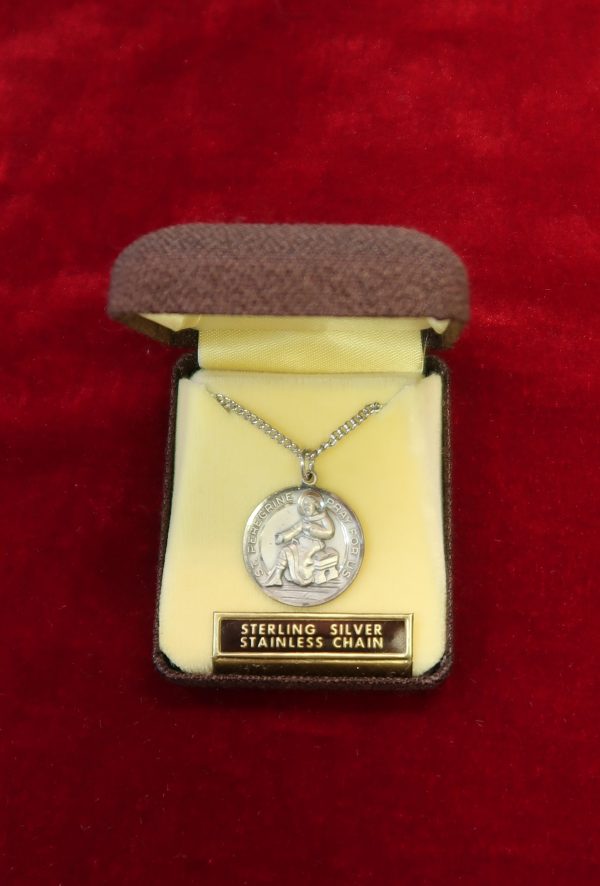 St. Pelegrino Medal Pendant – Byzantine Church Supplies