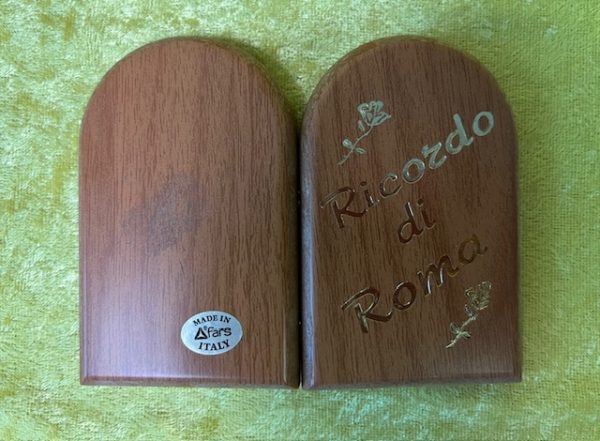 Holy Family Natural Wood Standing Diptych Icon - Image 2
