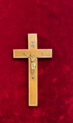 Small Size Wooden Wall Crucifix
