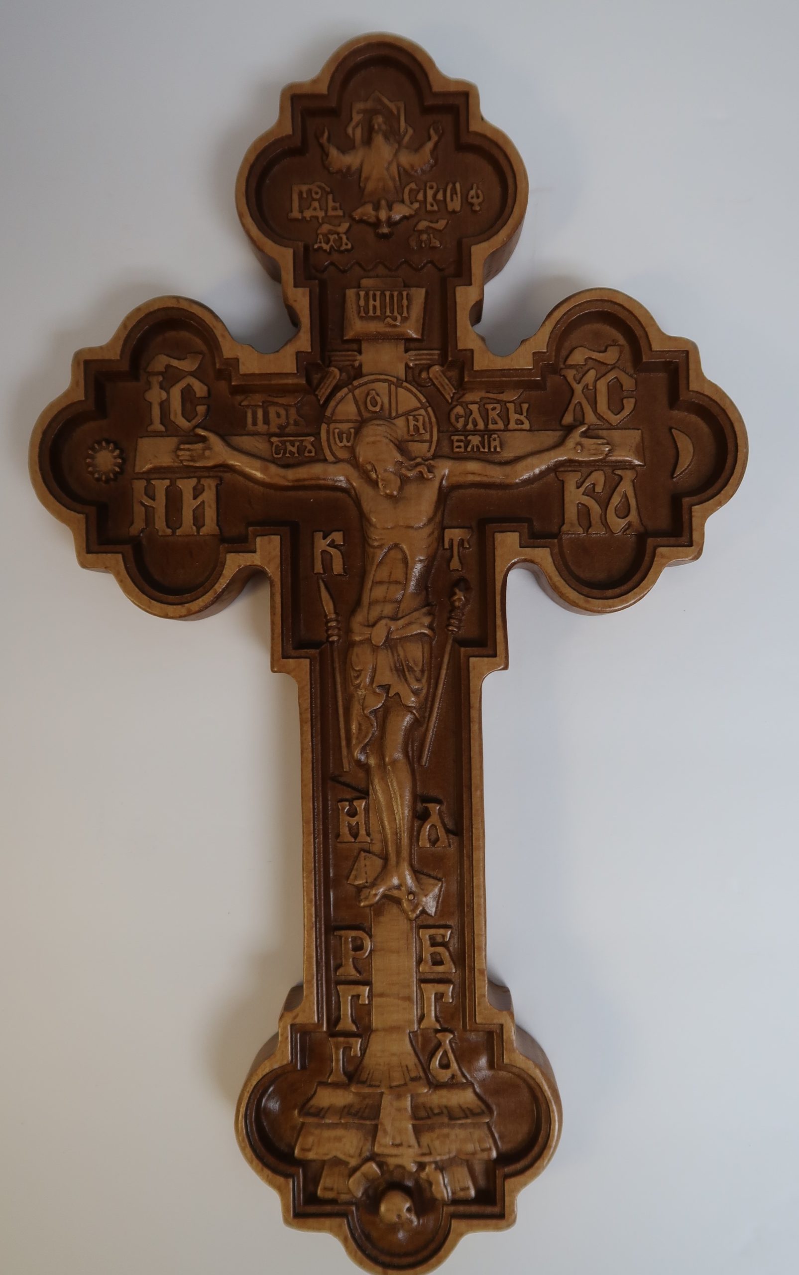 XL Size Wall Wooden Cross. – Byzantine Church Supplies