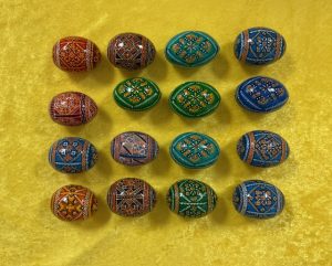 Wooden Pysanka