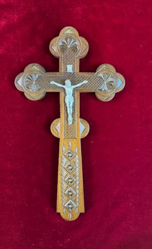 Wooden Wall  Crucifix #10