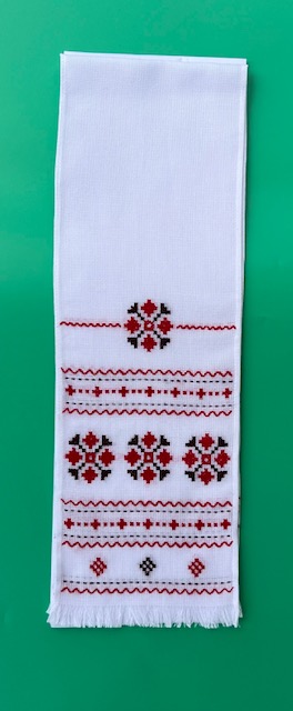 Small Size Hand Embroidered Rushnyk