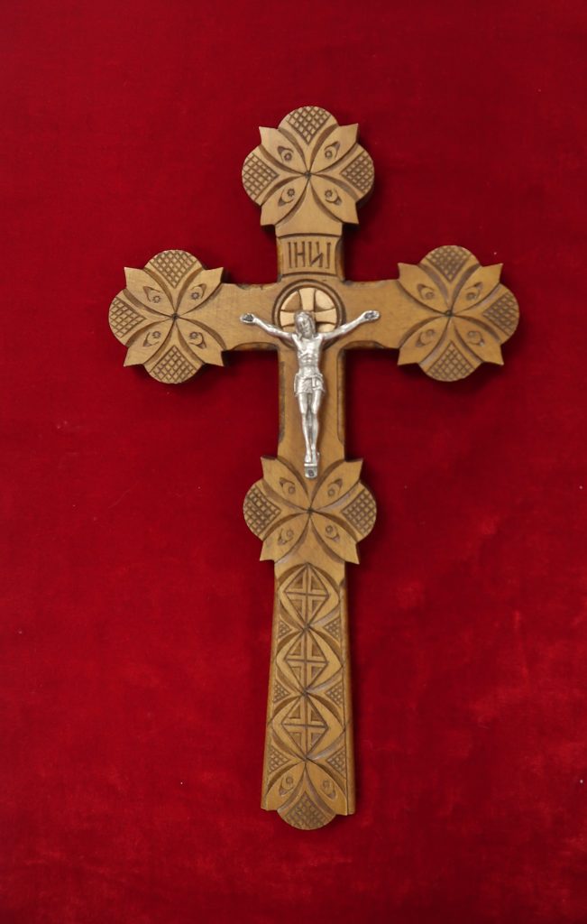 Wooden Wall Crucifix Byzantine Church Supplies