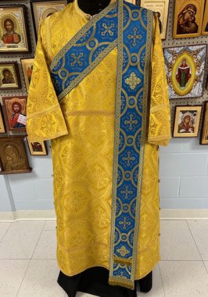 Blue/Gold Orarion
