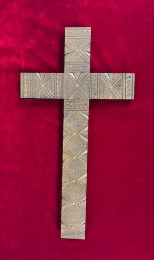 Wooden Wall Cross #31
