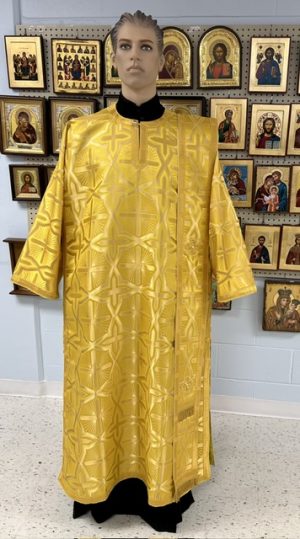 Gold Deacon Vestments Set