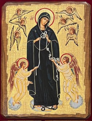 Mary Untier of Knots Icon