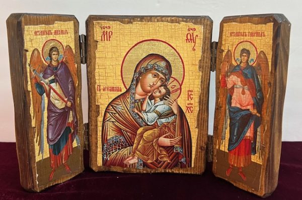 Our Lady of Yaroslav Triptych Icon