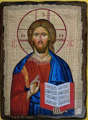 Christ Blessing Icon