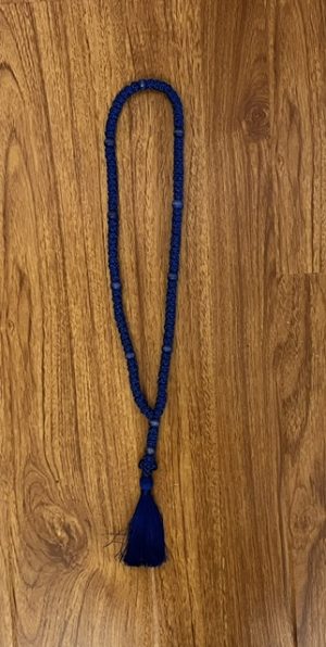 Chotky 100 Knots. Dark Blue Color.