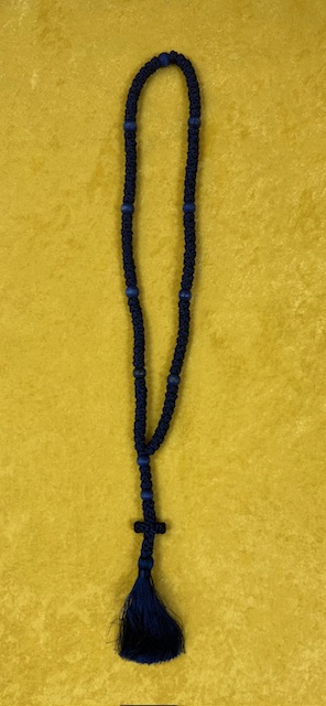 Chotky 100 Knots. Dark Blue Color.