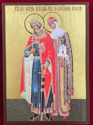 Saints Vladimir & Olga Icon