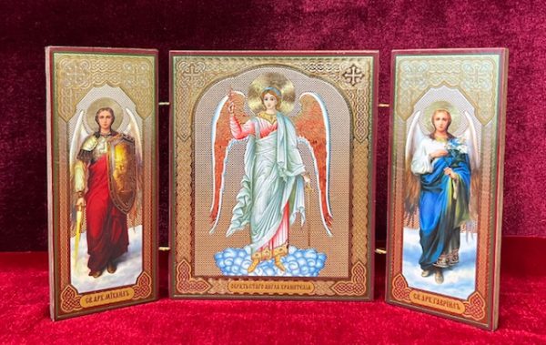 Guardian Angel Triptych Icon - Image 4