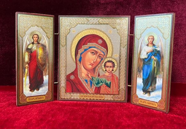 Our Lady of Kazan Triptych Icon