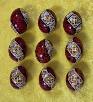 Real Shell Pysanka Egg