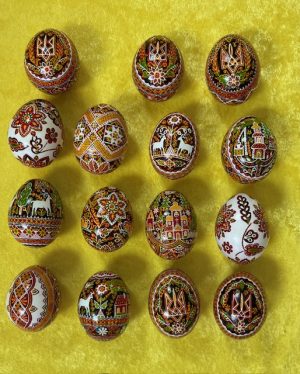 Real Shell Pysanka Egg