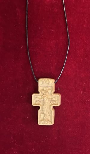 Wooden Carved  Cross #14