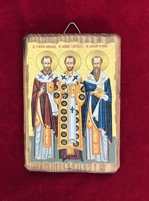 Three Holy Hierarchs Icon